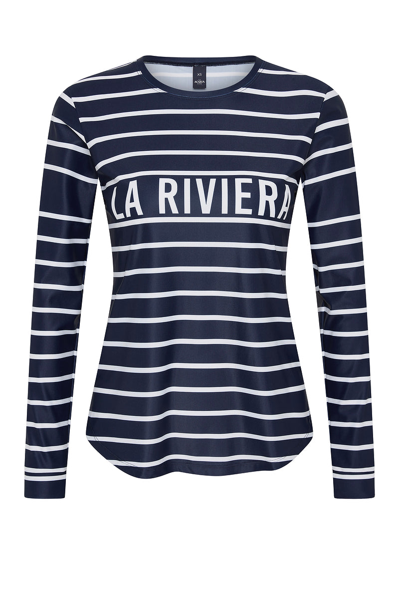 La Riviera Rashguard - Navy