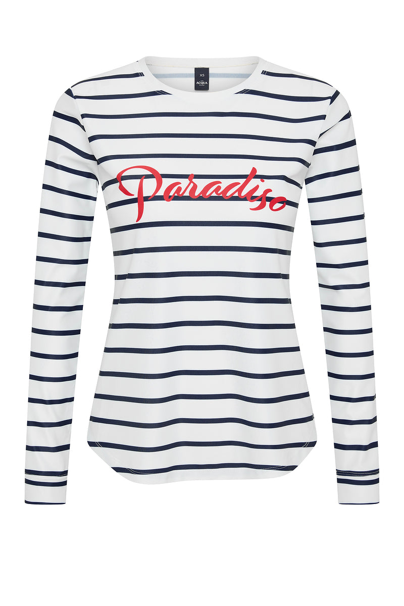 Paradiso Rashguard - Navy Stripe