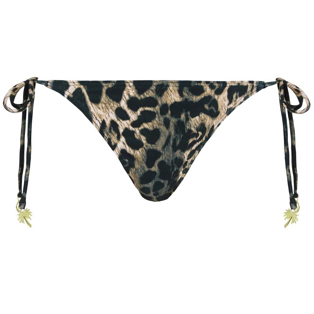 Tie Side Bikini Briefs Leopard